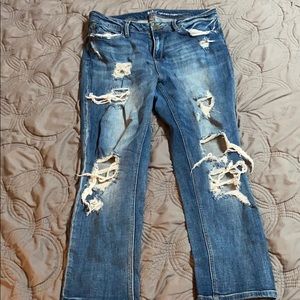 Soho High waisted cropped boyfriend